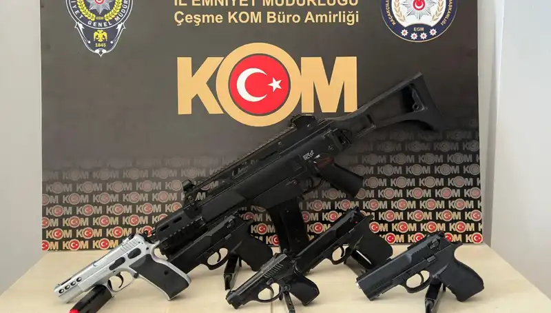 Çeşme'de Suç Organizasyonuna Fırtına Gibi Operasyon: Üç Kişi Tutuklandı