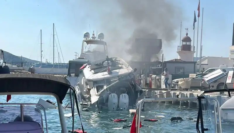 Bodrum'da Tekne Patlaması: Yaralılar ve Korkutan Anlar