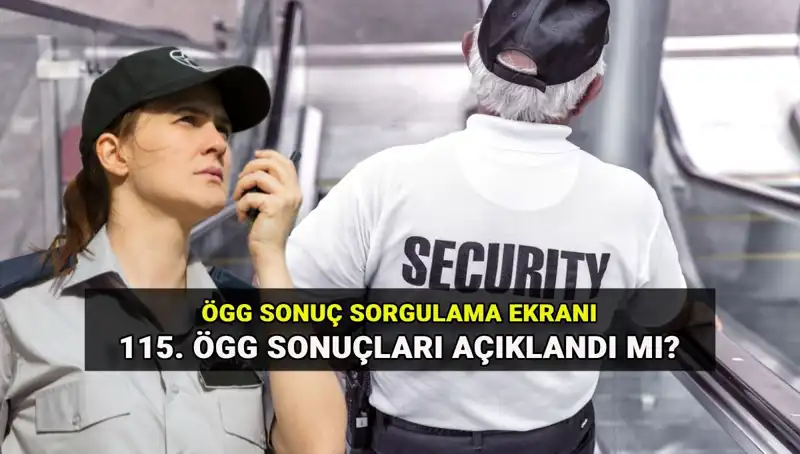 EGM 115. Dönem Özel Güvenlik Sınavı Sonuçları Açıklandı! Hemen Öğrenin!