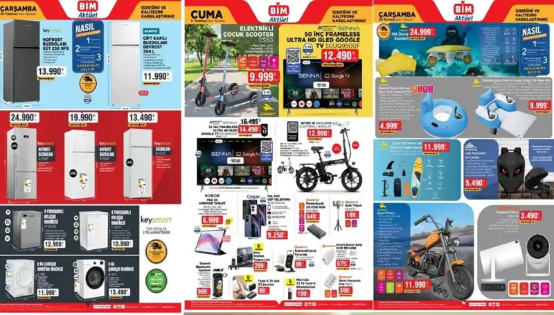 BİM 8-11 Temmuz Aktüel Kataloğu ile Alışveriş Keyfini Yaşayın!