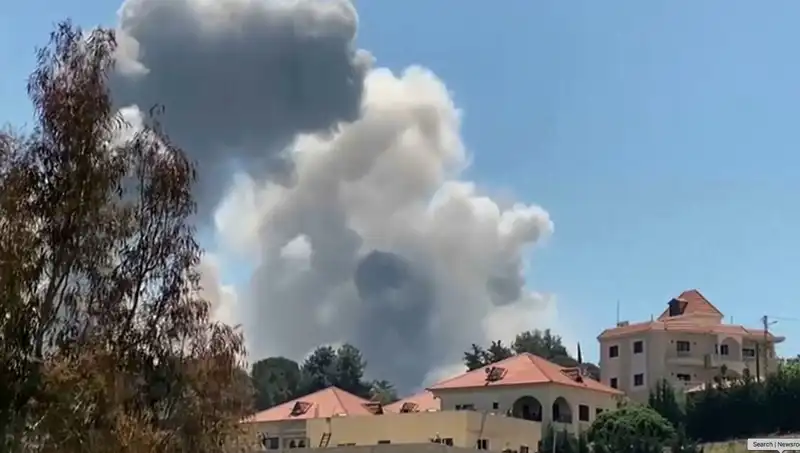 İsrail-Lübnan Sınırında Patlak Veren Gerilim: Hava Saldırısında 1 Ölü!