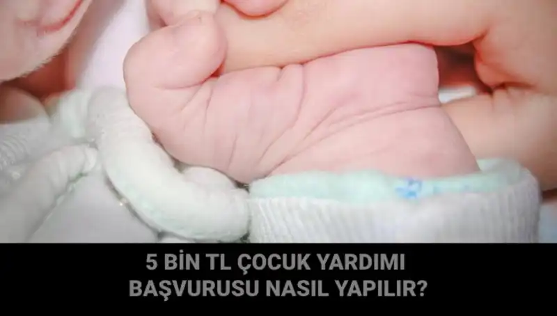 Çocuk Yardımı İçin Başvuru Nasıl Yapılır? 5 Bin TL'nin Detayları Burada