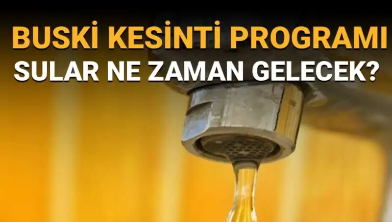 Bursa Nilüfer’de Su Kesintisi: Ne Zaman Sular Dönecek?