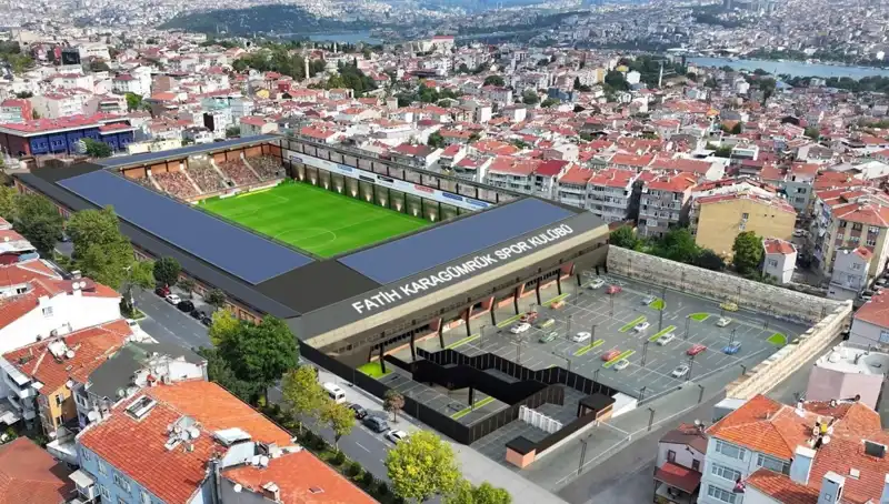 Fatih Karagümrük'ün Yeni Stadyumu Açılış İçin Gün Sayıyor