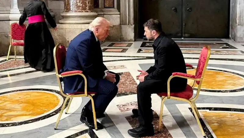 Zelenski, Trump ile En İyi Toplantılarının Vatikan'da Gerçekleştiğini Açıkladı